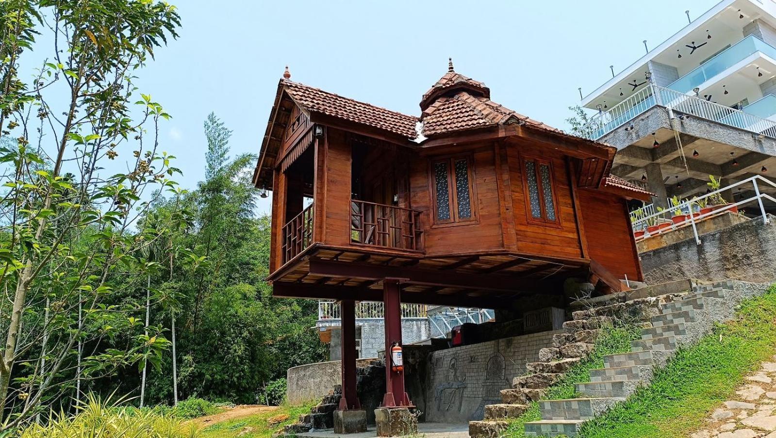 Thenmala Ecoresort Punalur Exteriör bild
